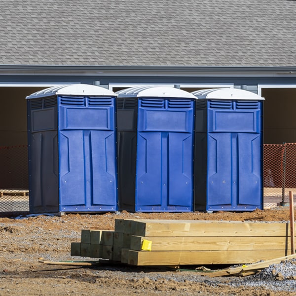 what is the cost difference between standard and deluxe porta potty rentals in Tidioute PA